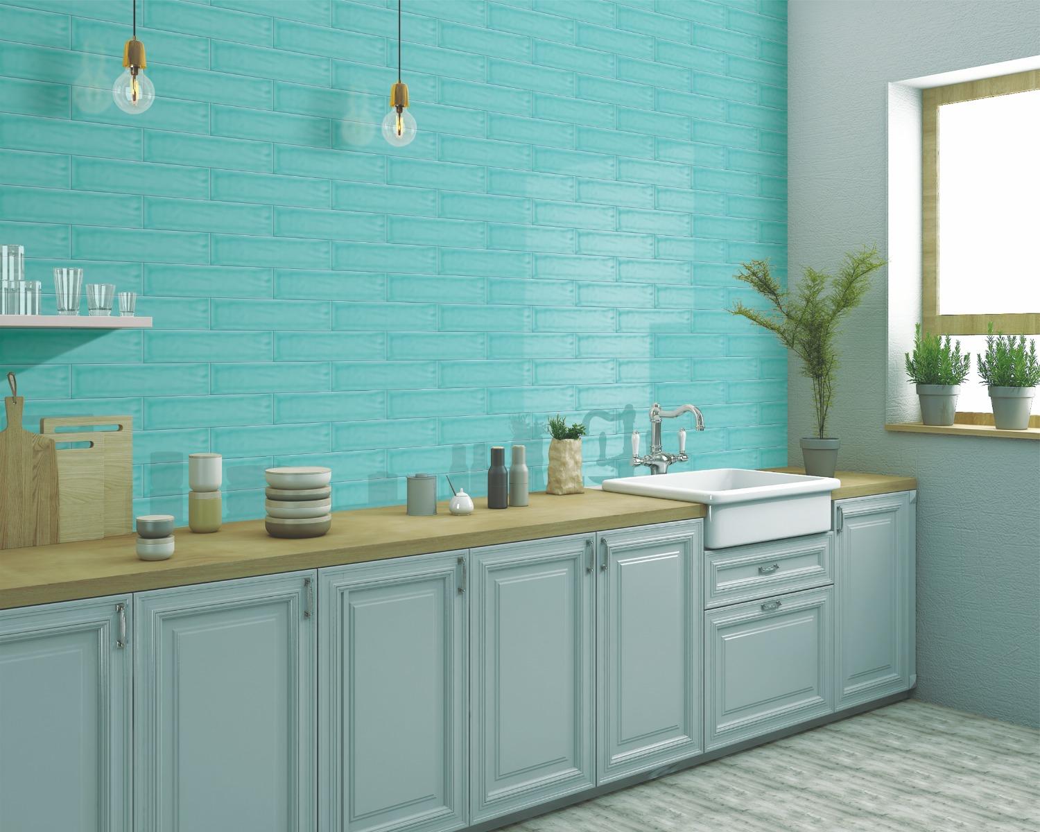 Aqua Gloss Cloudy Subway