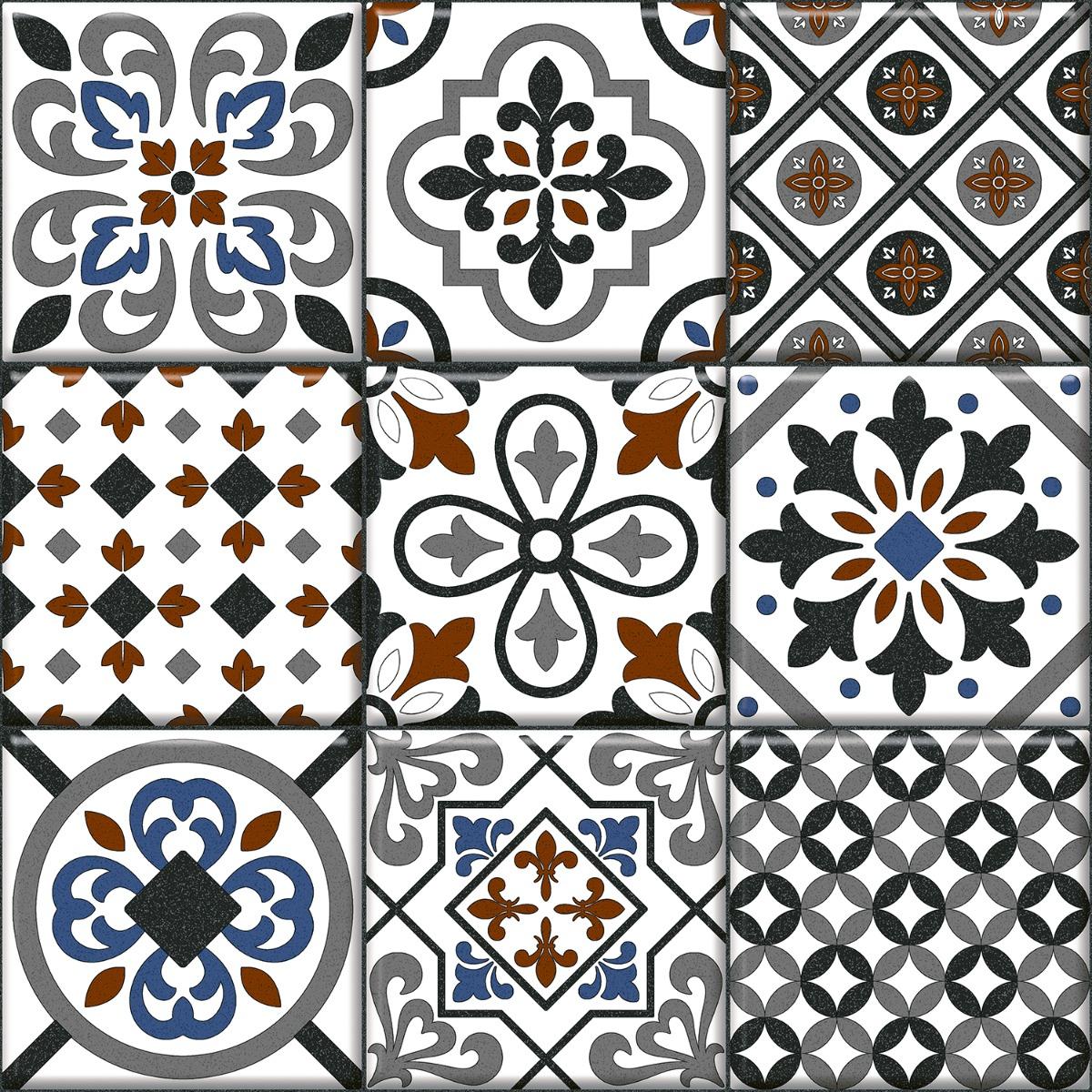 BDM EC Moroccan 3x3 Grey Multi