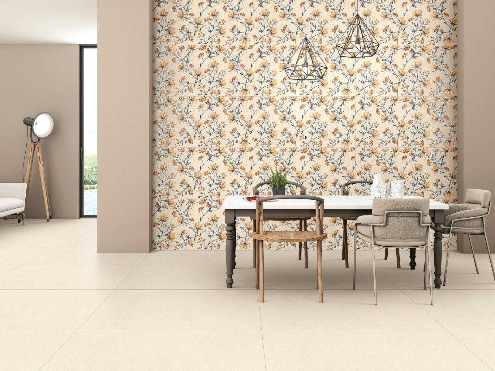 Emboss Gloss Aster Flower Art