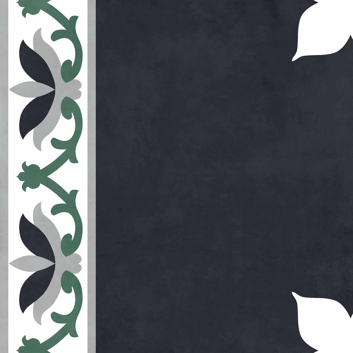 HP Nero Border Athangudi Floret 