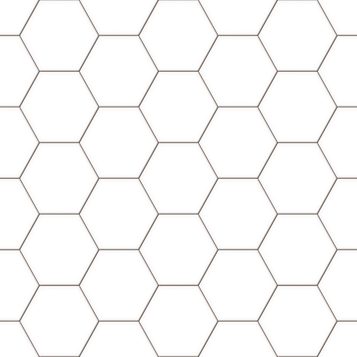 HRP White Hexagon