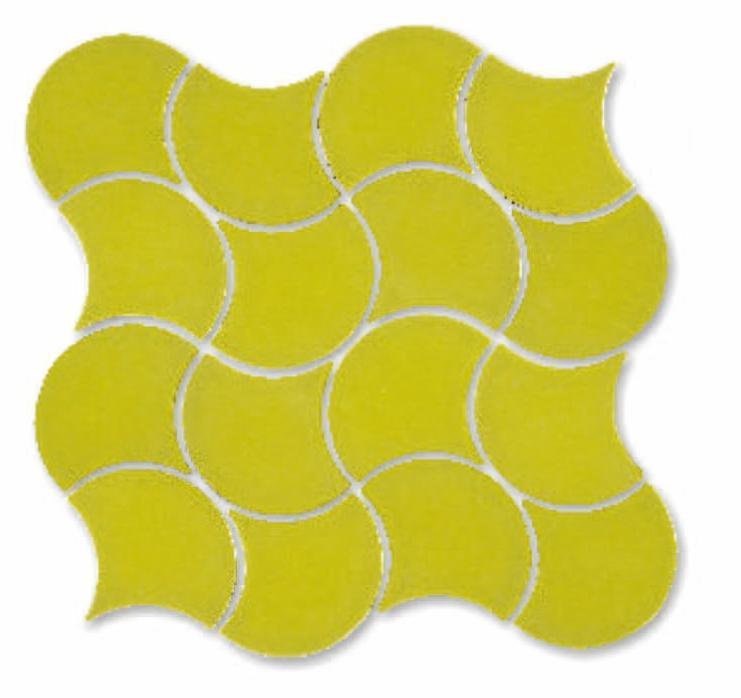 Matte Lemon Fishscale Waves