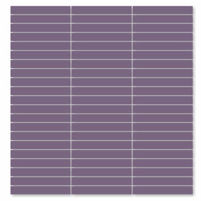 Matte Mauve Stacked Bone