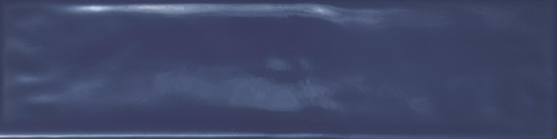 Navy Blue Gloss Cloudy Subway