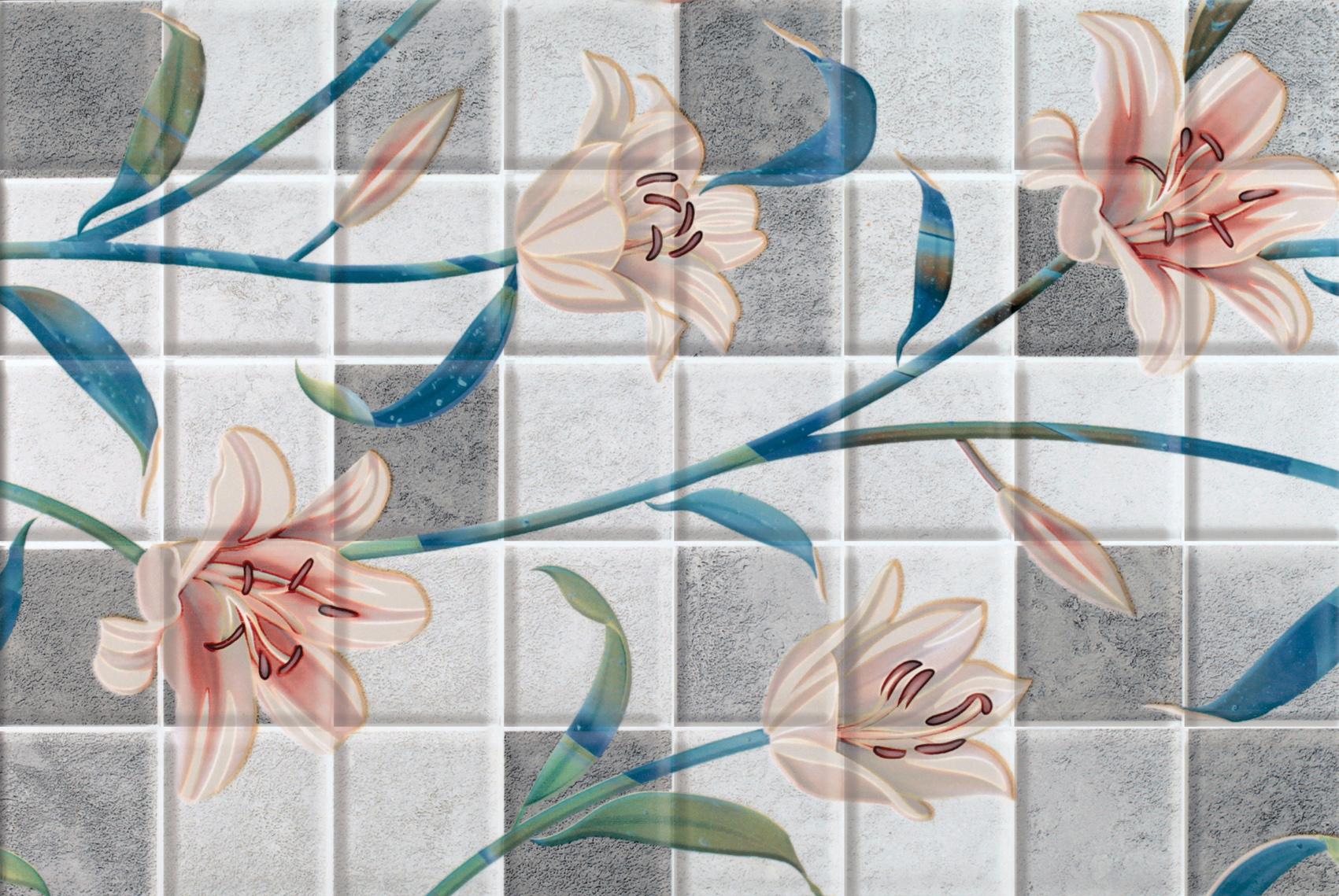 ODH Pink Lily Mosaic HL 