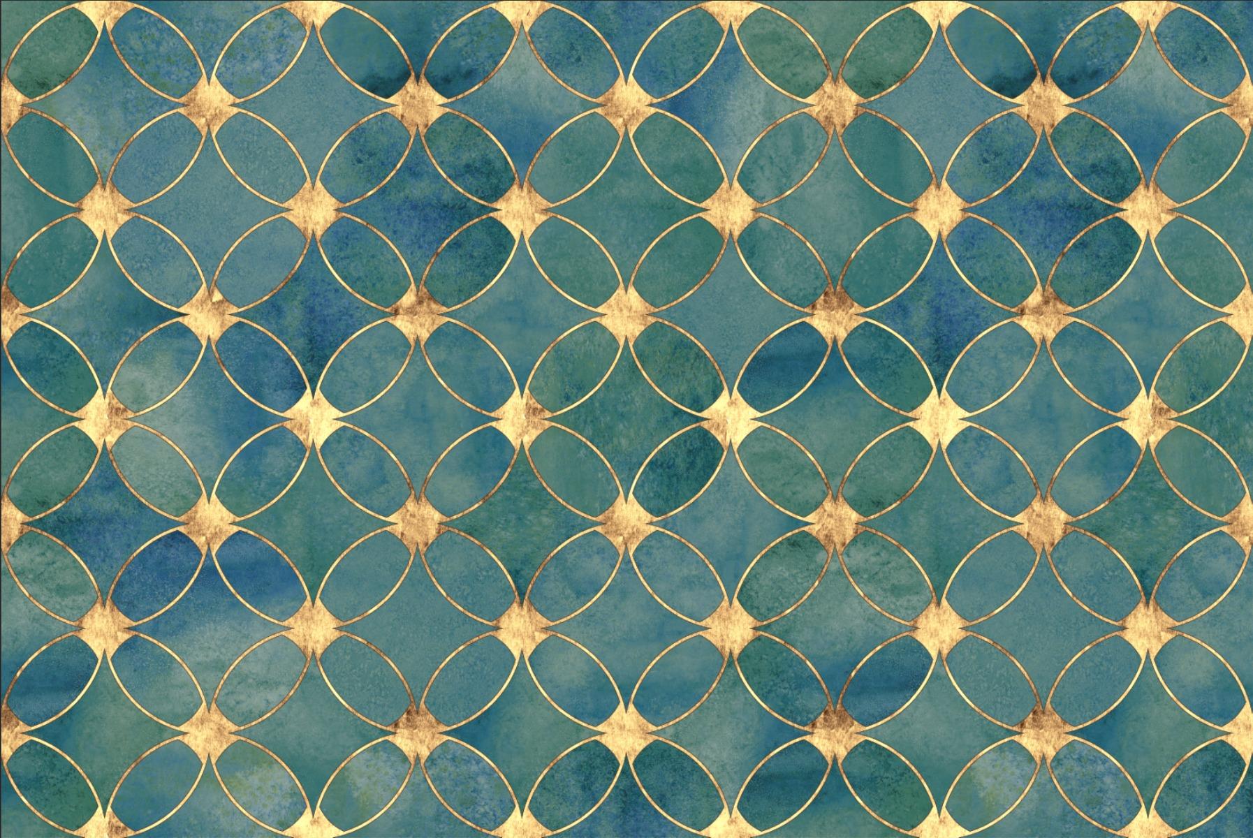 OHG Teal Gold Twinkle HL