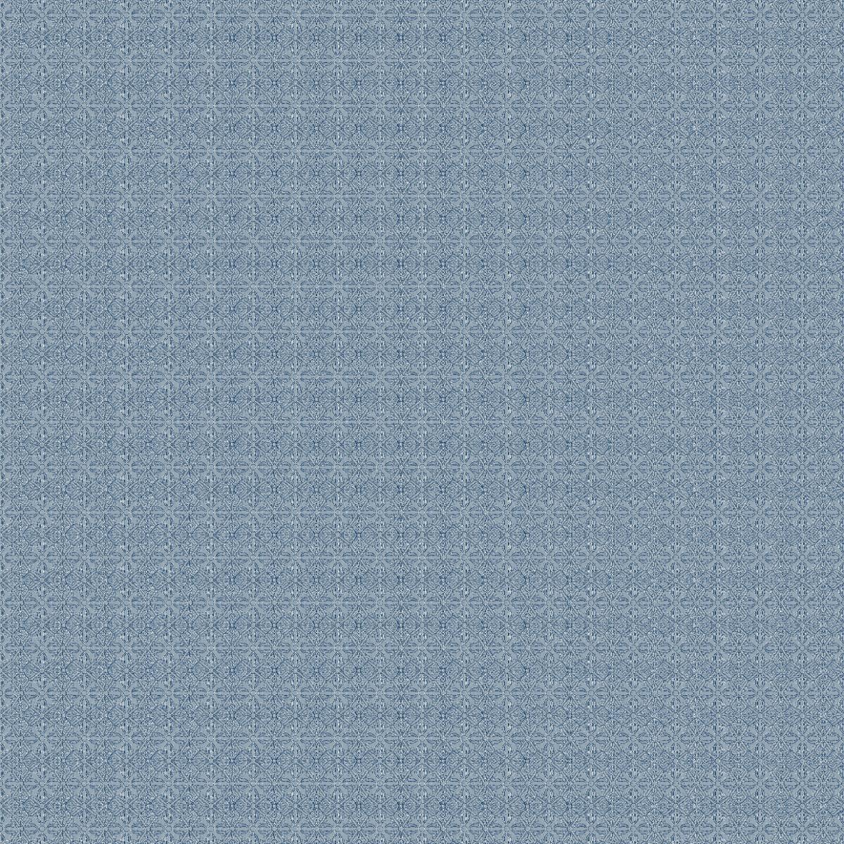 SFM Floral Grid Blue Dk