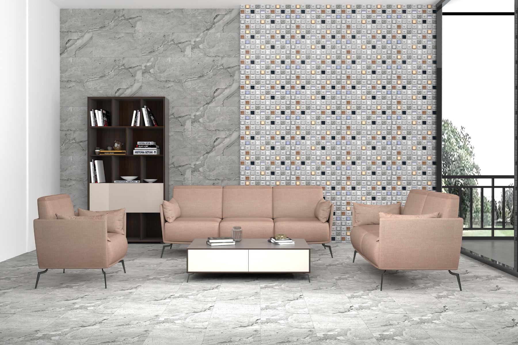 SHG Mosaic Dyna Grey Multi HL