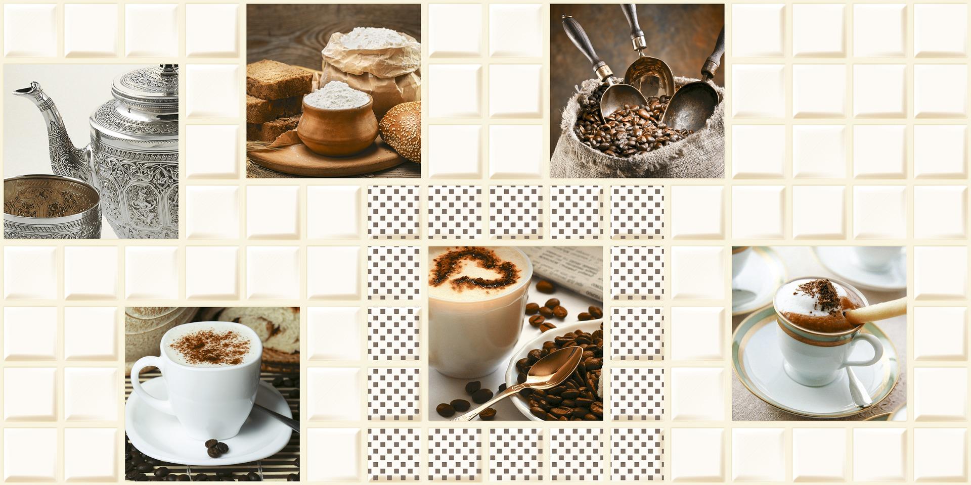 SHG Square Mosaic Coffee HL