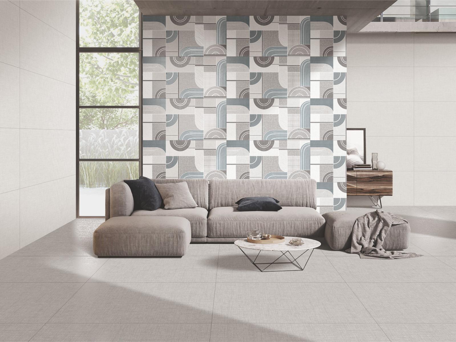 Dolphin Grey Khadi Carving