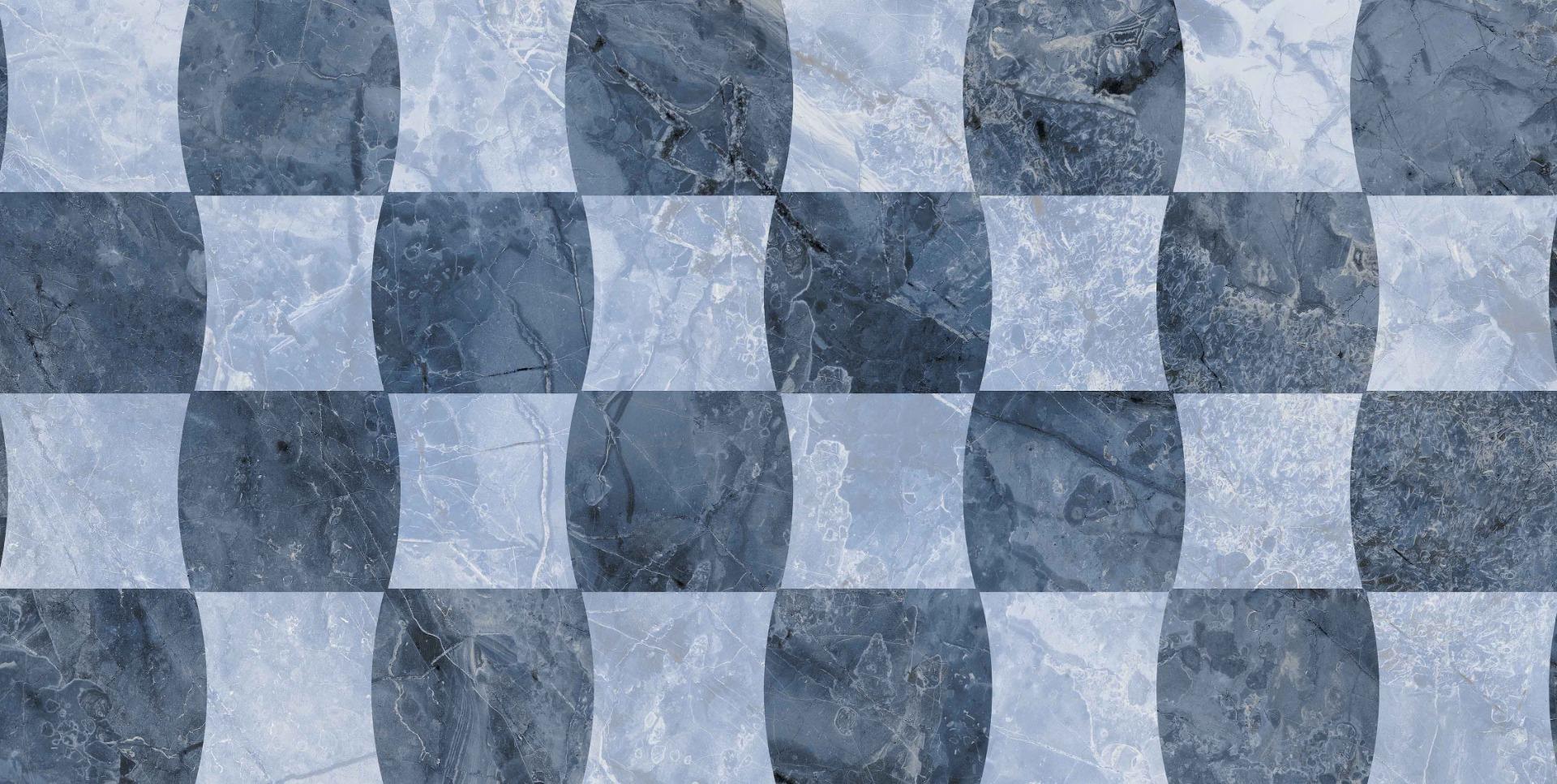 Super Gloss Decor Mosaic Blue Stone
