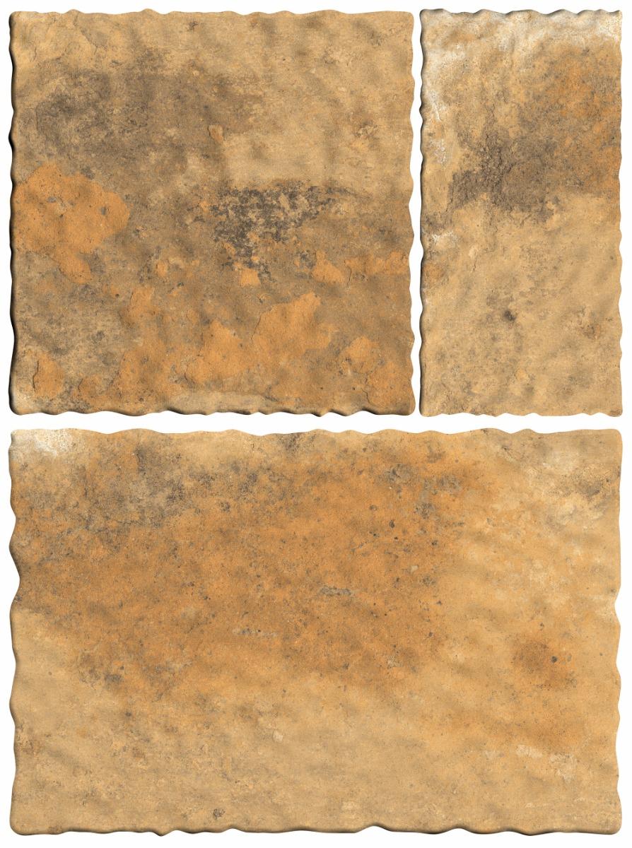 Tan Wavy Edge Modular