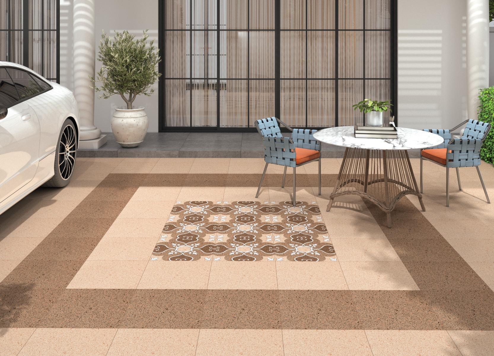 TL Almond Engraving Terrazzo