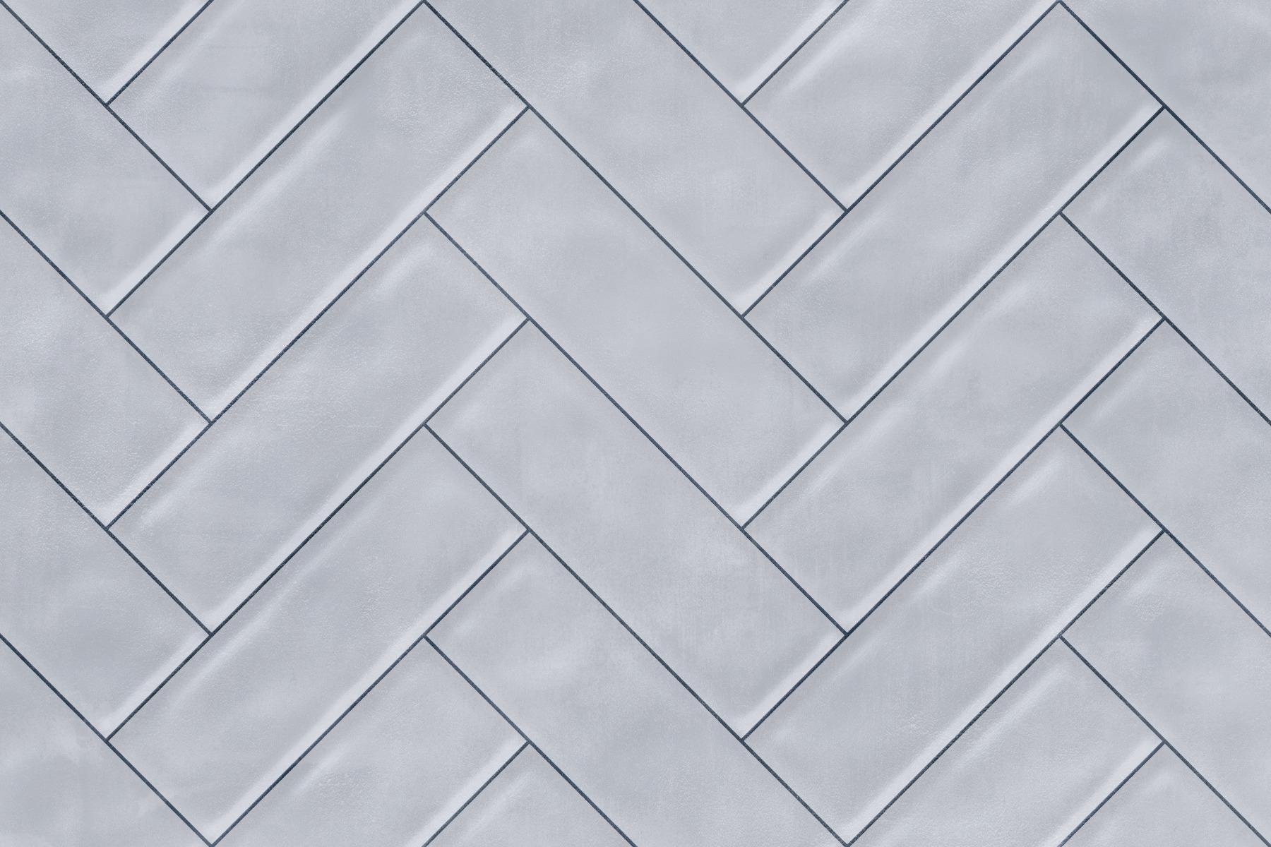 Glossy Finish  1161 Slate Herringbone SBG Nevo  Ceramic tile 300x450 mm
