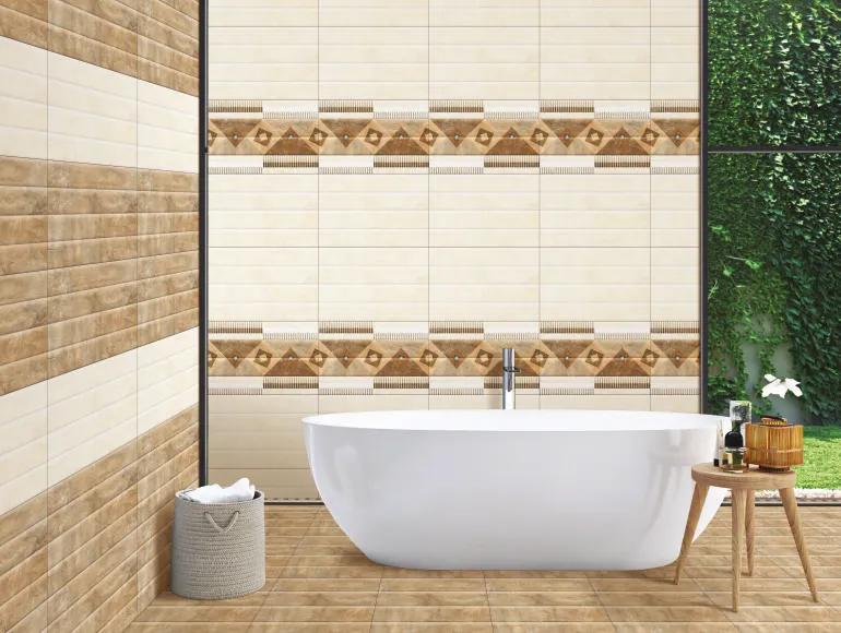 Matte Finish SDH Zonte Square HL Ceramic tile 300x450 mm