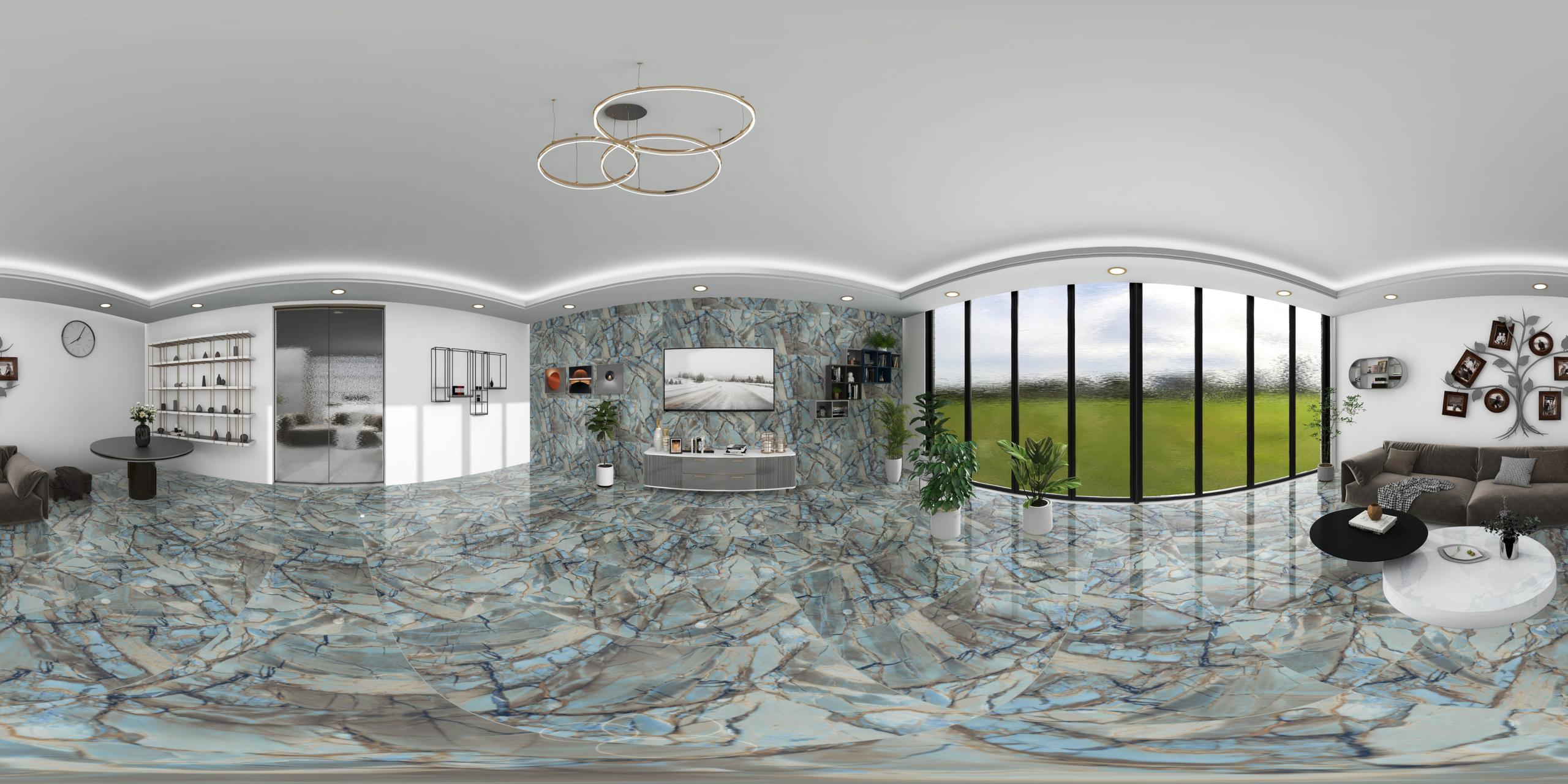 DR Super Gloss Roma Imperial Aqua 360 view