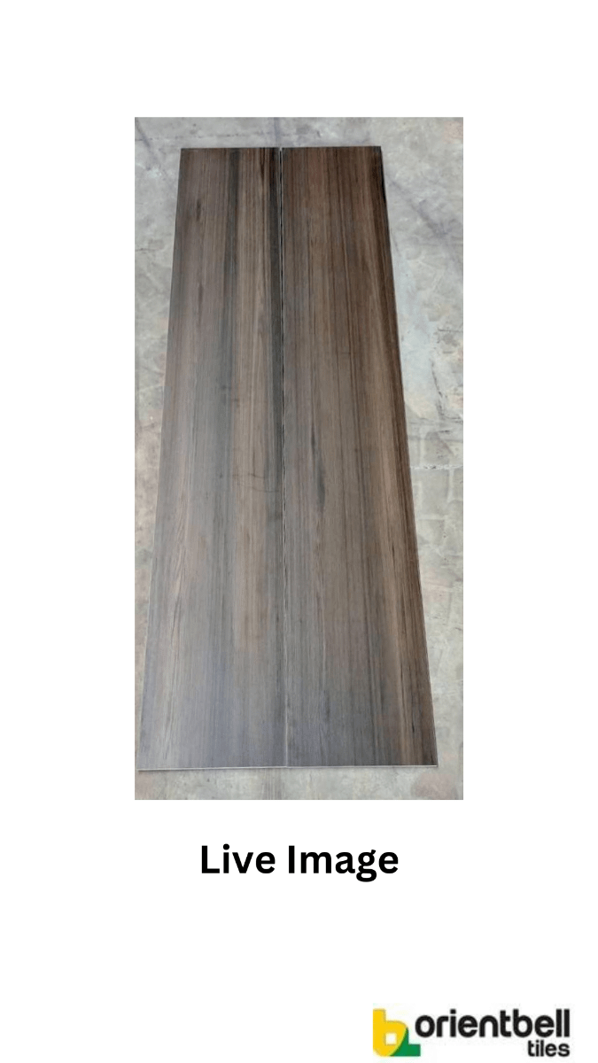 Matte Finish DR DGVT Walnut  Wood Wenge  Glazed Vitrified Tiles 200x1200 mm