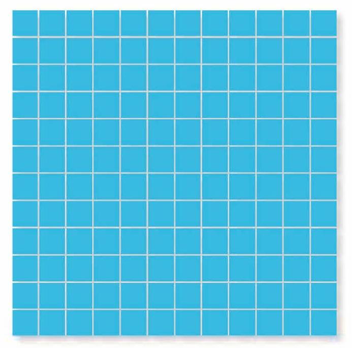 Glossy Finish Aqua Gloss Mosaic Ceramic tile 300x300 mm