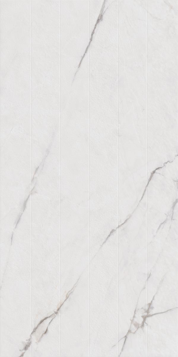 Matte Finish Arctic Vein Rustic Strip Punch Glazed Vitrified Tiles Floor Tiles