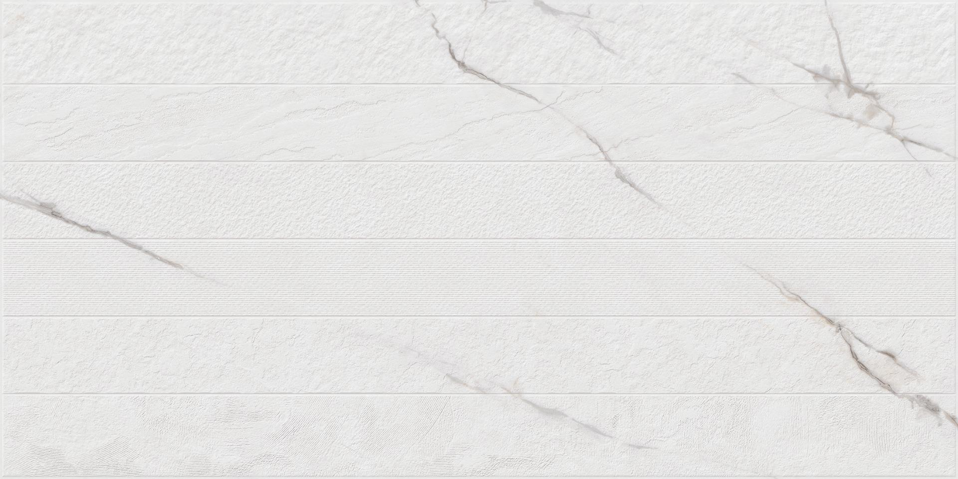 Matte Finish Arctic Vein Rustic Strip Punch Glazed Vitrified Tiles Floor Tiles