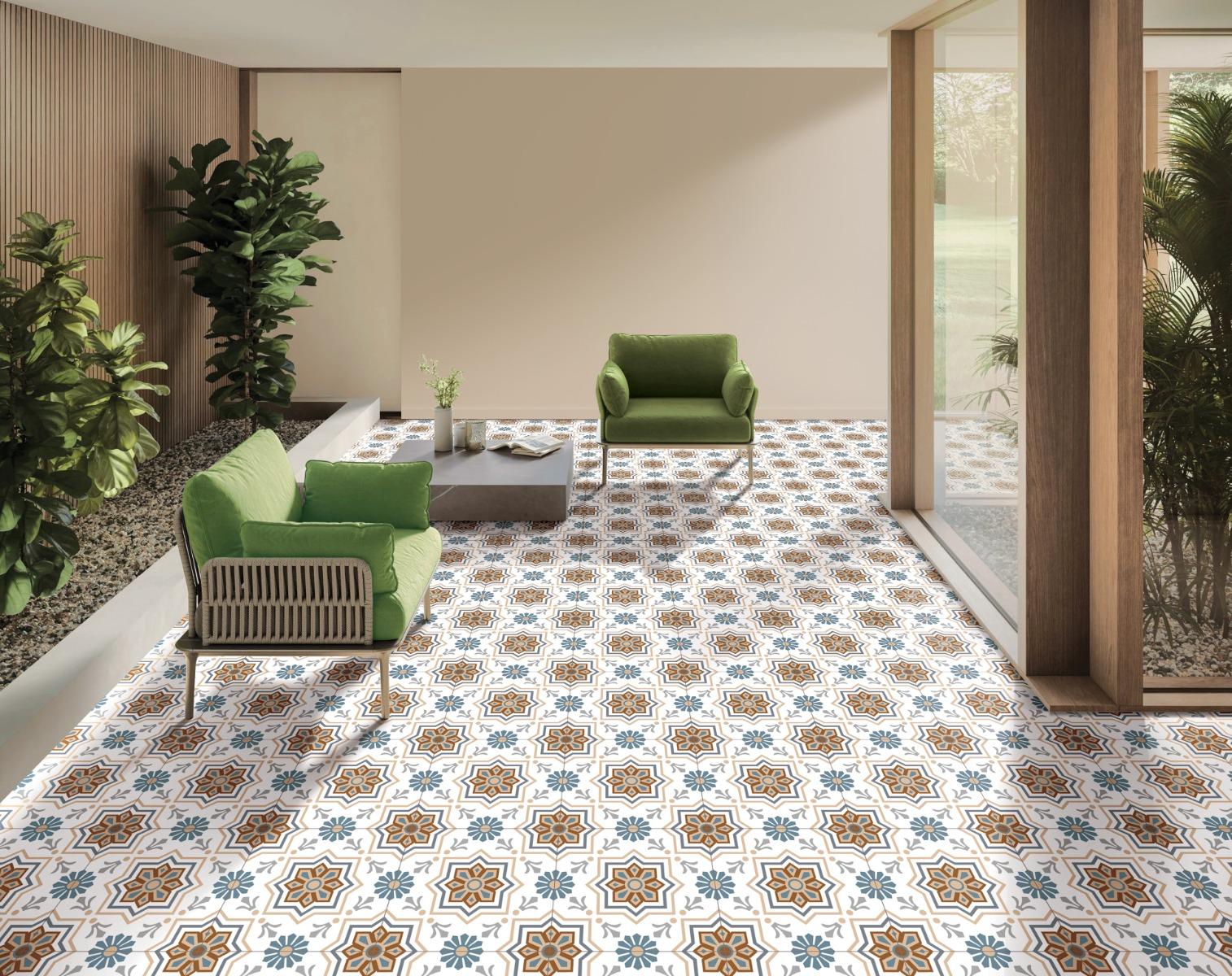 Matte Finish Arteza ODM EC Art Arabic Moroccan Ceramic tile 300x300 mm