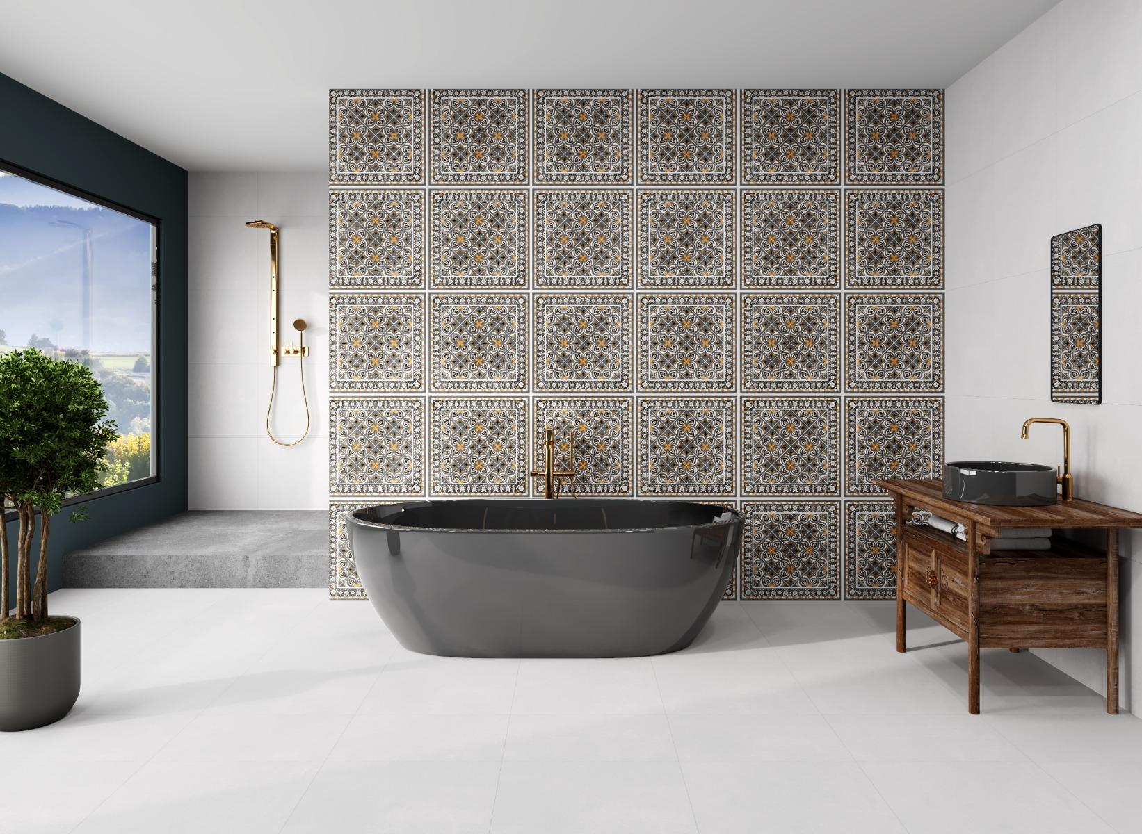 Matte Finish BDF Arctic Bluestone Marble FT Forever tile 600x600 mm