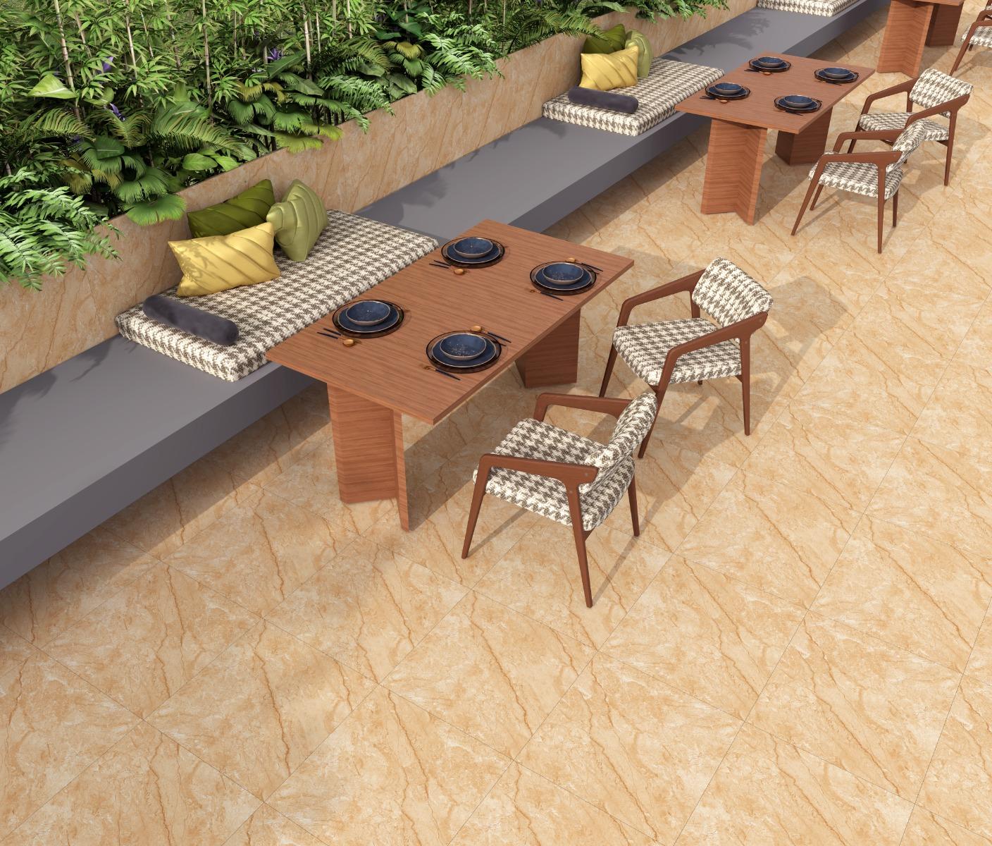 Matte Finish BDF Honey Perlato Sicilia Forever tile 600x600 mm