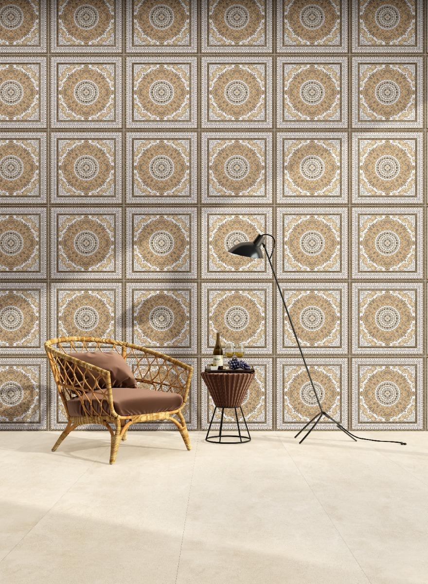 Matte Finish BDF Ornate Medallion FT Forever tile 600x600 mm