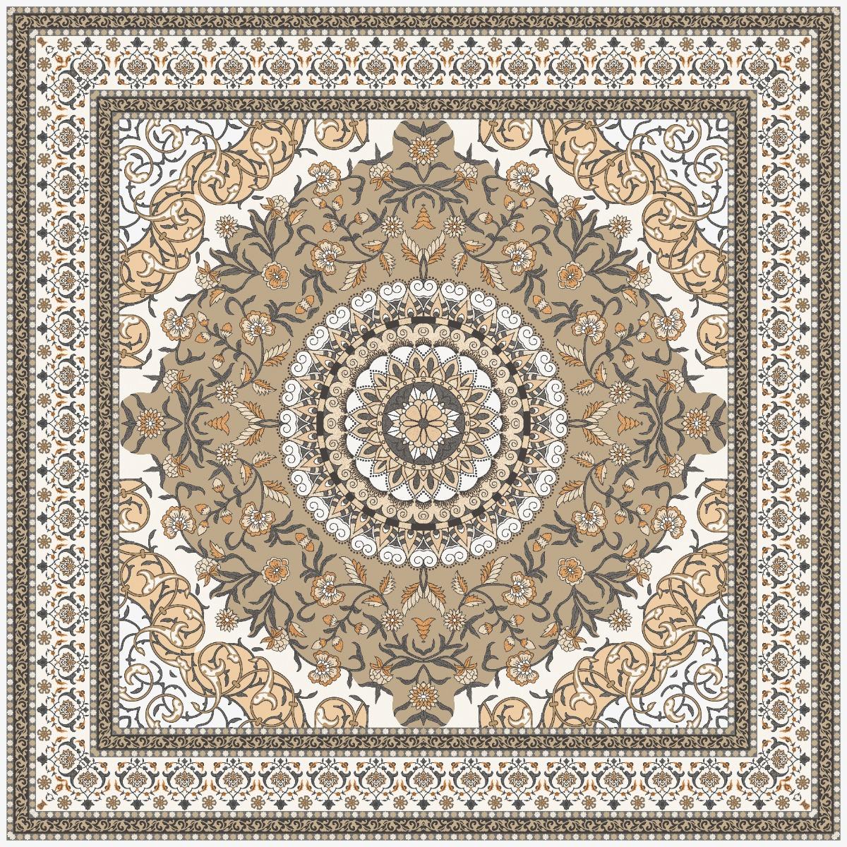 Matte Finish BDF Ornate Medallion FT Forever tile 600x600 mm