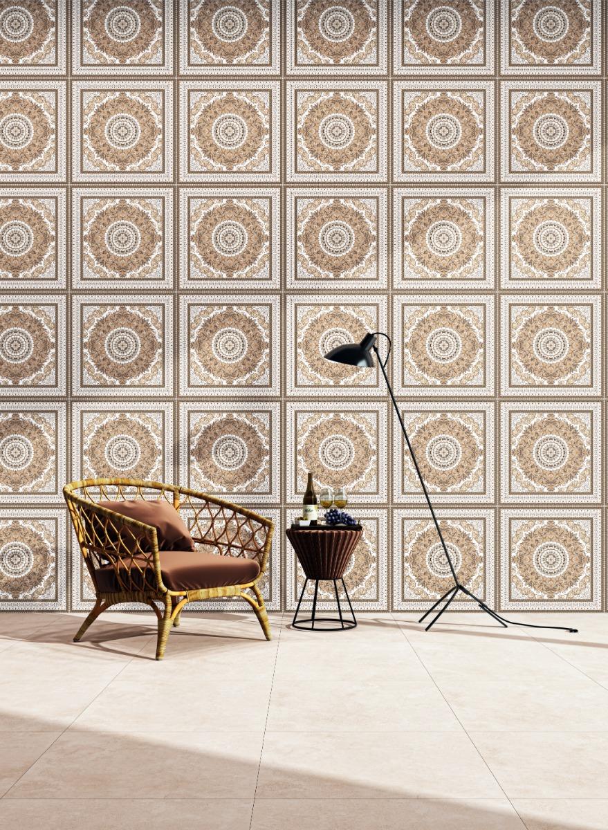 Matte Finish BDF Ornate Medallion FT Forever tile 600x600 mm