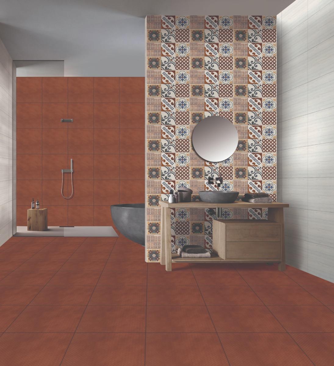 Matte Finish BFM EC Portico Tan Ceramic tile 300x300 mm