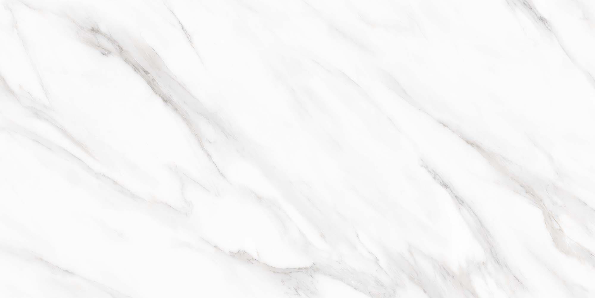 Glossy Finish Bianco Vento Marble Gloss Vitrified tile 600x1200 mm