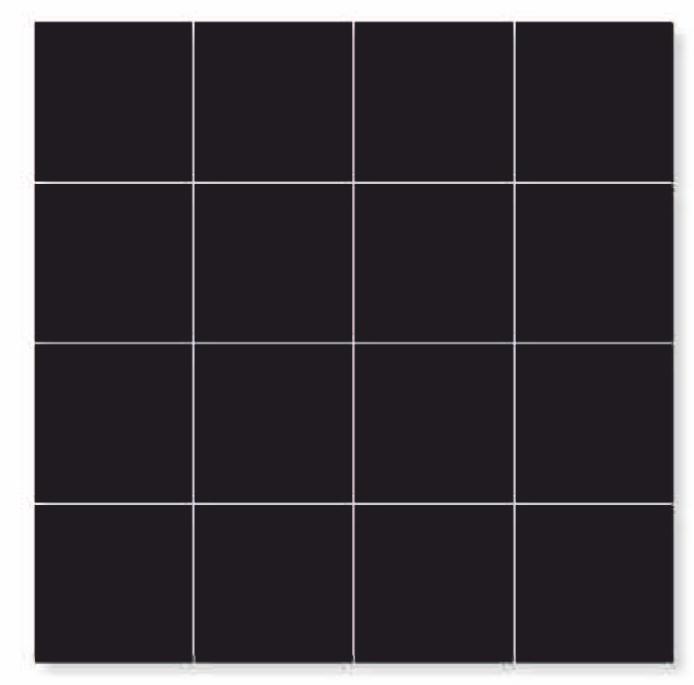 Glossy Finish Black Gloss 4by4 Square Ceramic tile 298x298 mm