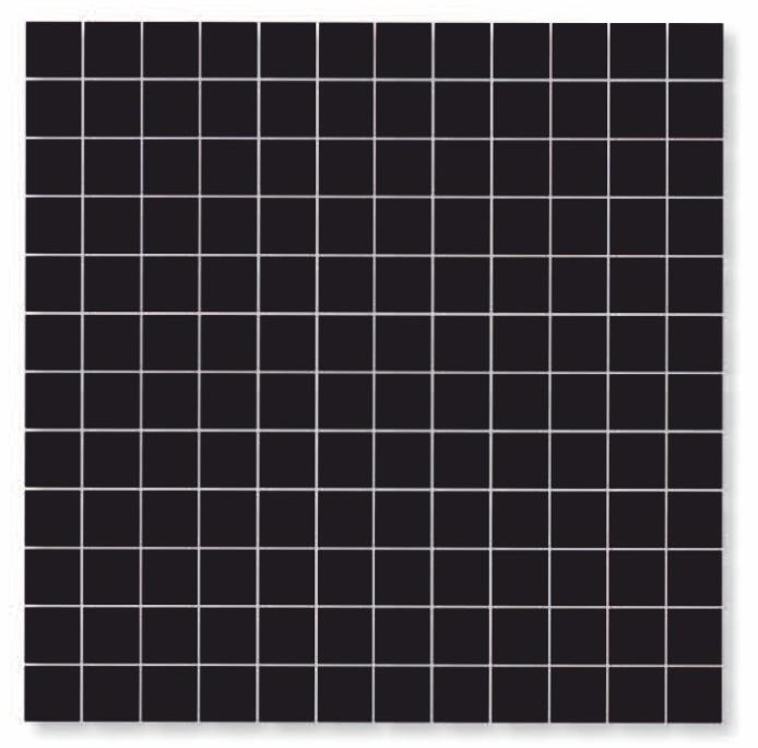 Glossy Finish Black Gloss Mosaic Ceramic tile 300x300 mm