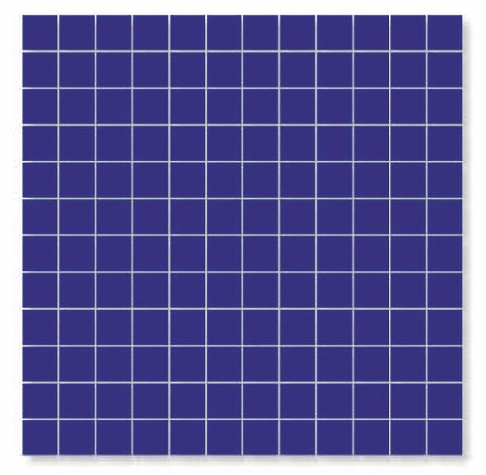 Glossy Finish Blue Gloss Mosaic Ceramic tile 300x300 mm