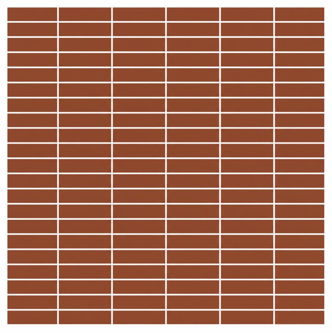 Glossy Finish Brown Gloss 3D Grid Stacked Brick Ceramic tile 292x300 mm