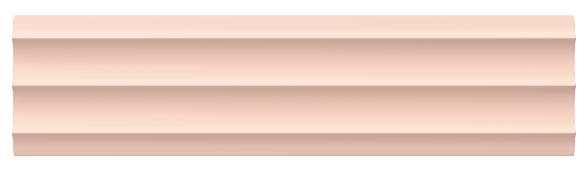 Matte Finish Caramel Matte Arch Subway Ceramic tile 75x300 mm