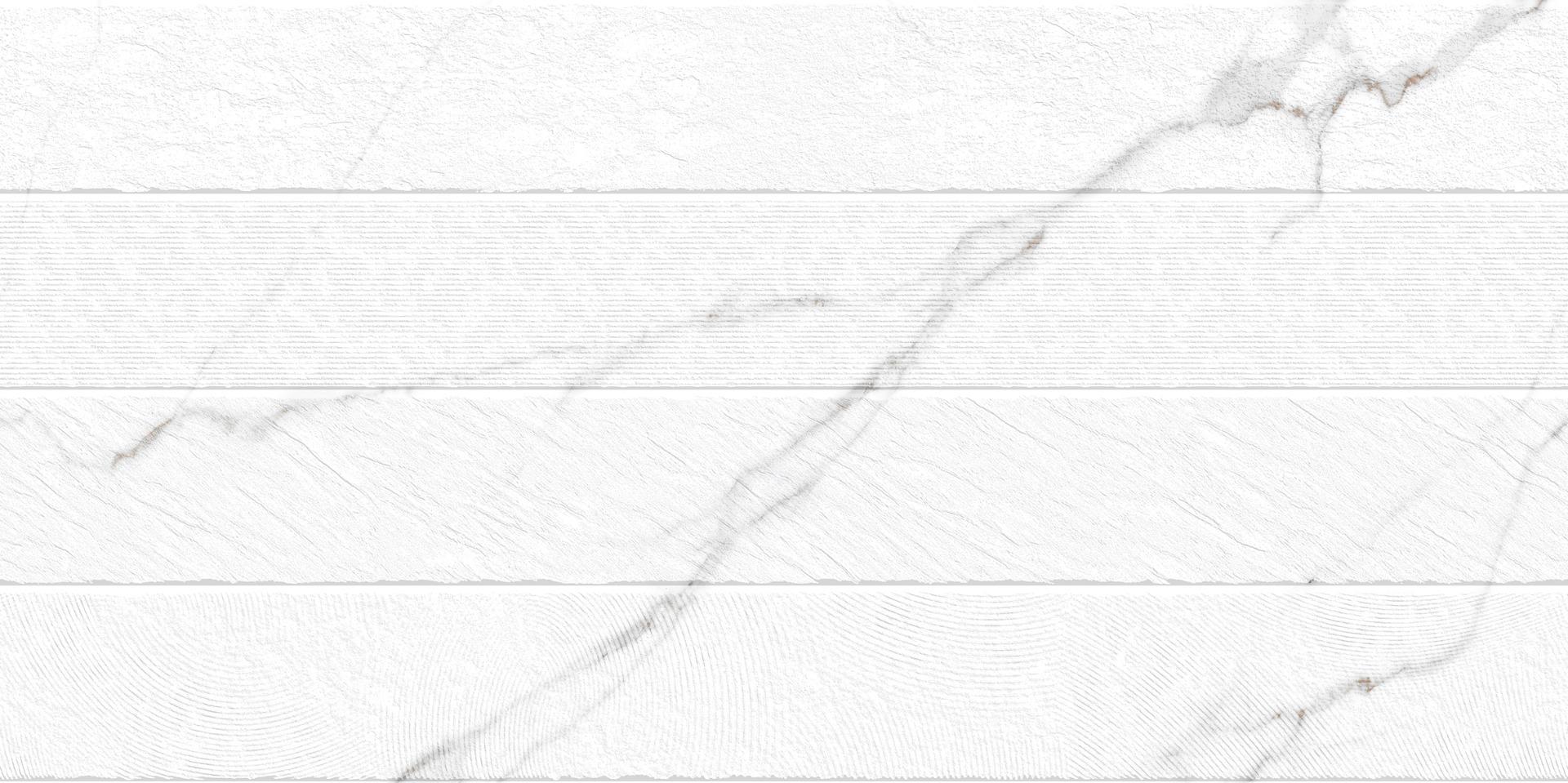 Matte Finish Carla White Strip Punch Highlighter tile 600x1200 mm