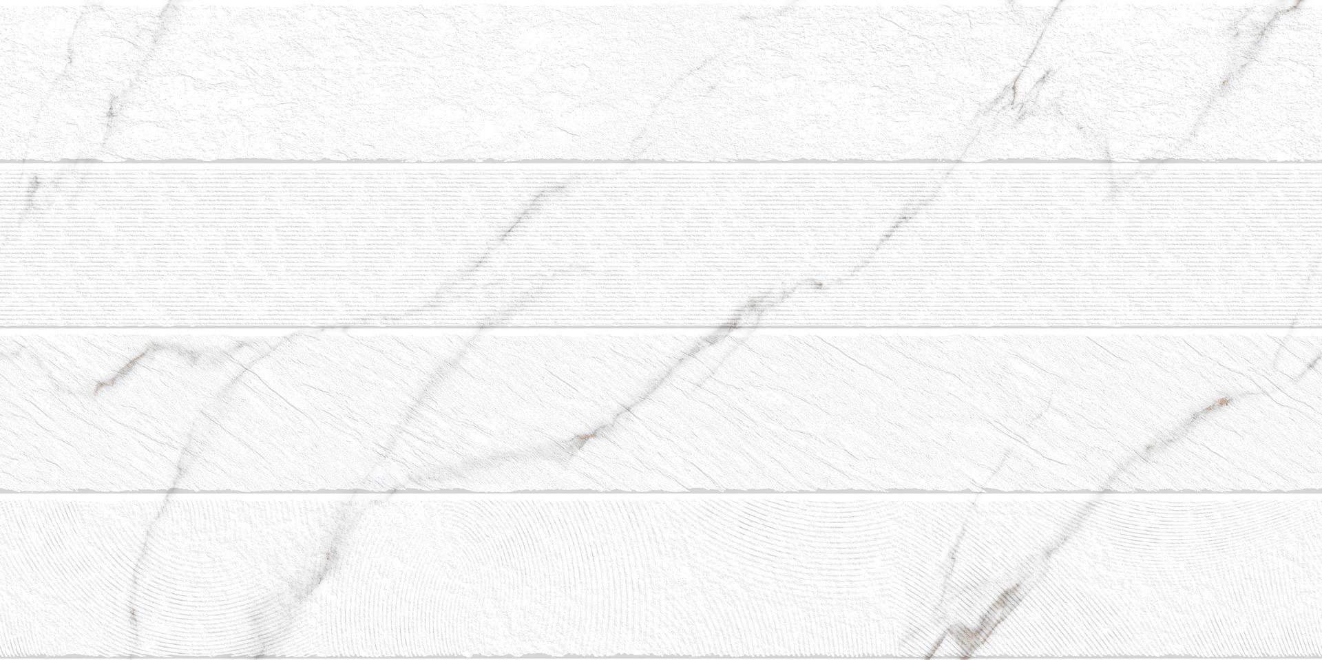 Matte Finish Carla White Strip Punch Highlighter tile 600x1200 mm