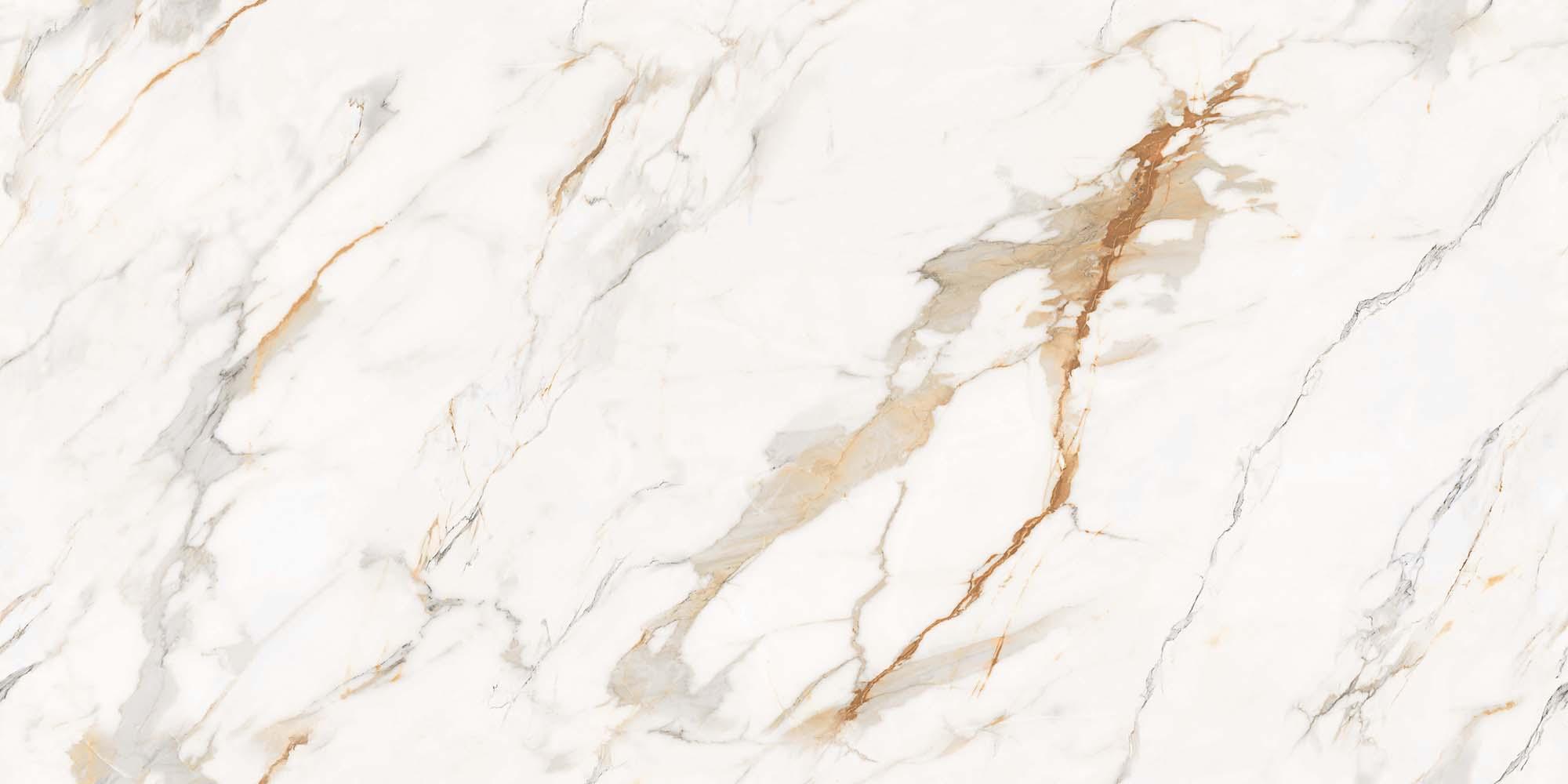 Carving Finish Carrara Opulence Endless Carving Glazed Vitrified Tiles 600x1200 mm