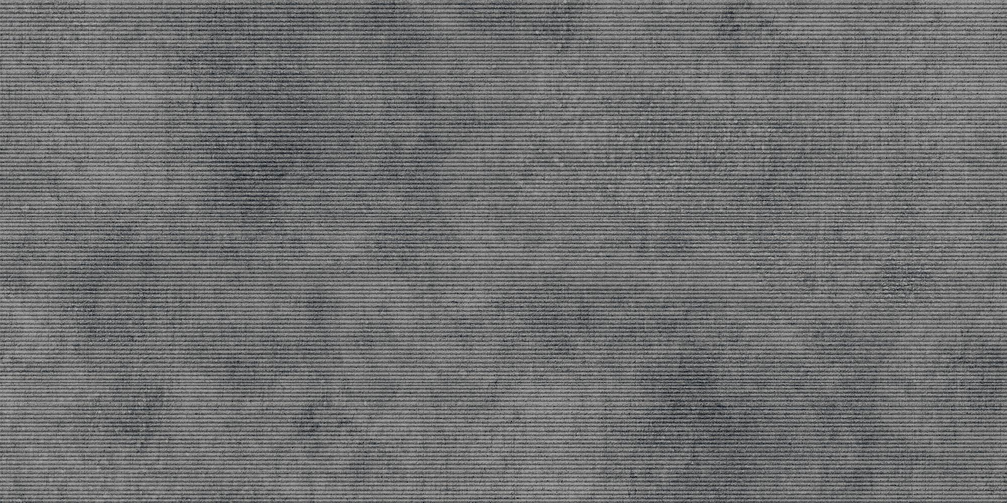 Matte Finish Charcoal Cloudy Ridge Punch Vitrified tile 600x1200 mm