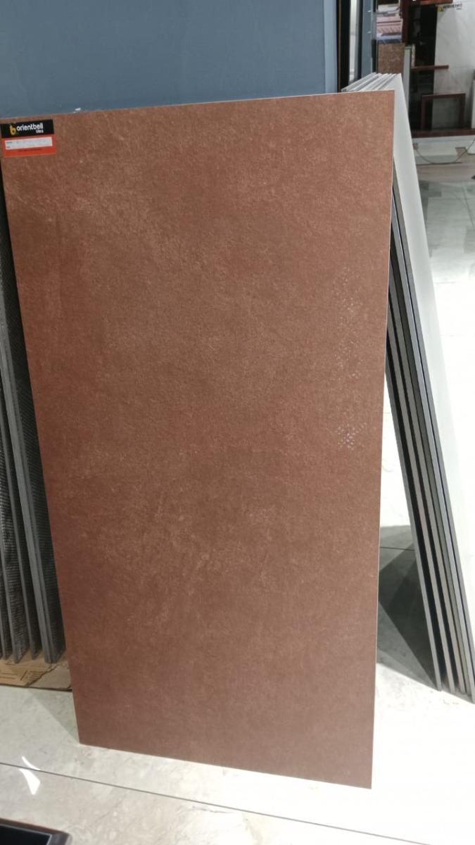 Matte Finish Claystone Sand GHR Matte Glazed Vitrified Tiles 600x1200 mm