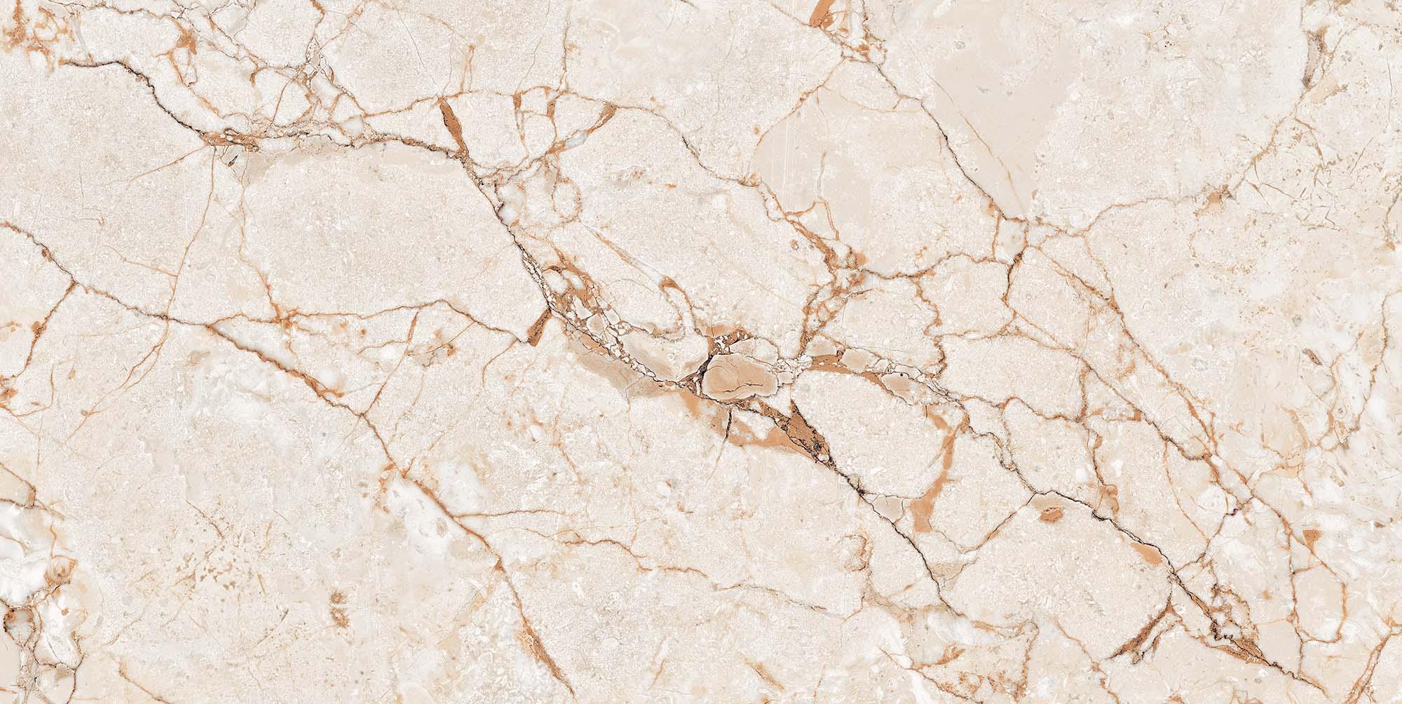 Glossy Finish Crackle Neutral Marble Gloss Vitrified tile 600x1200 mm