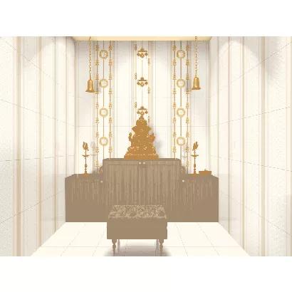 Wall Tiles for Pooja Room