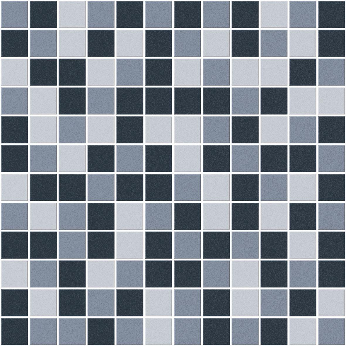Matte Finish HP Faux Mosaic Grey Digital Paver tile 300x300 mm