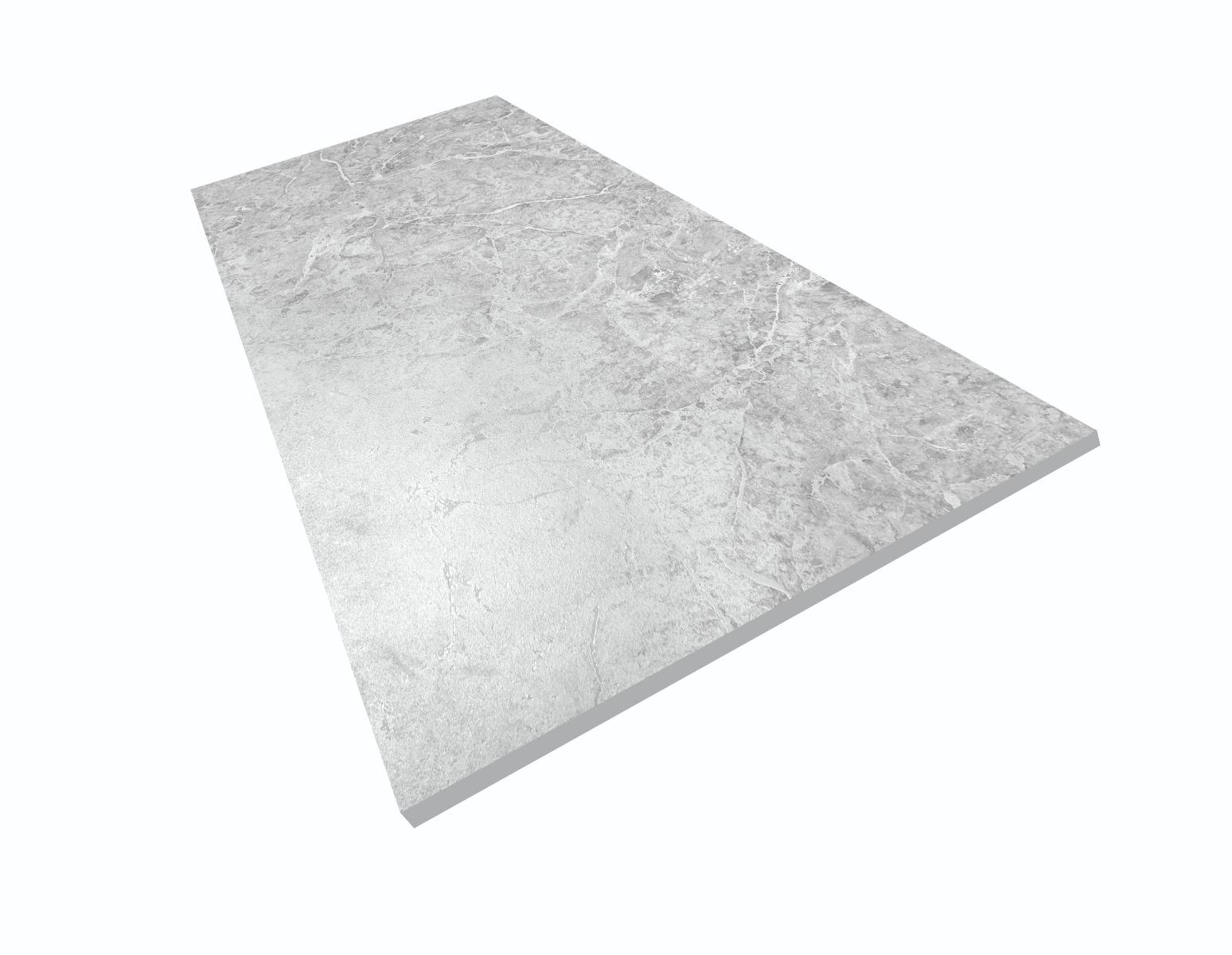 Matte Finish DR Carving Endless Dalya Silver Marble Glazed Vitrified Tiles 600x1200 mm