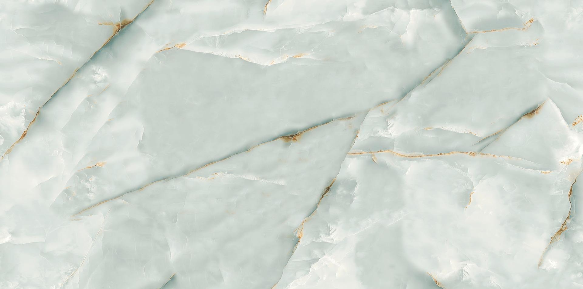 Glossy Finish DR Crystalline Aqua Endless Gloss Glazed Vitrified Tiles 600x1200 mm