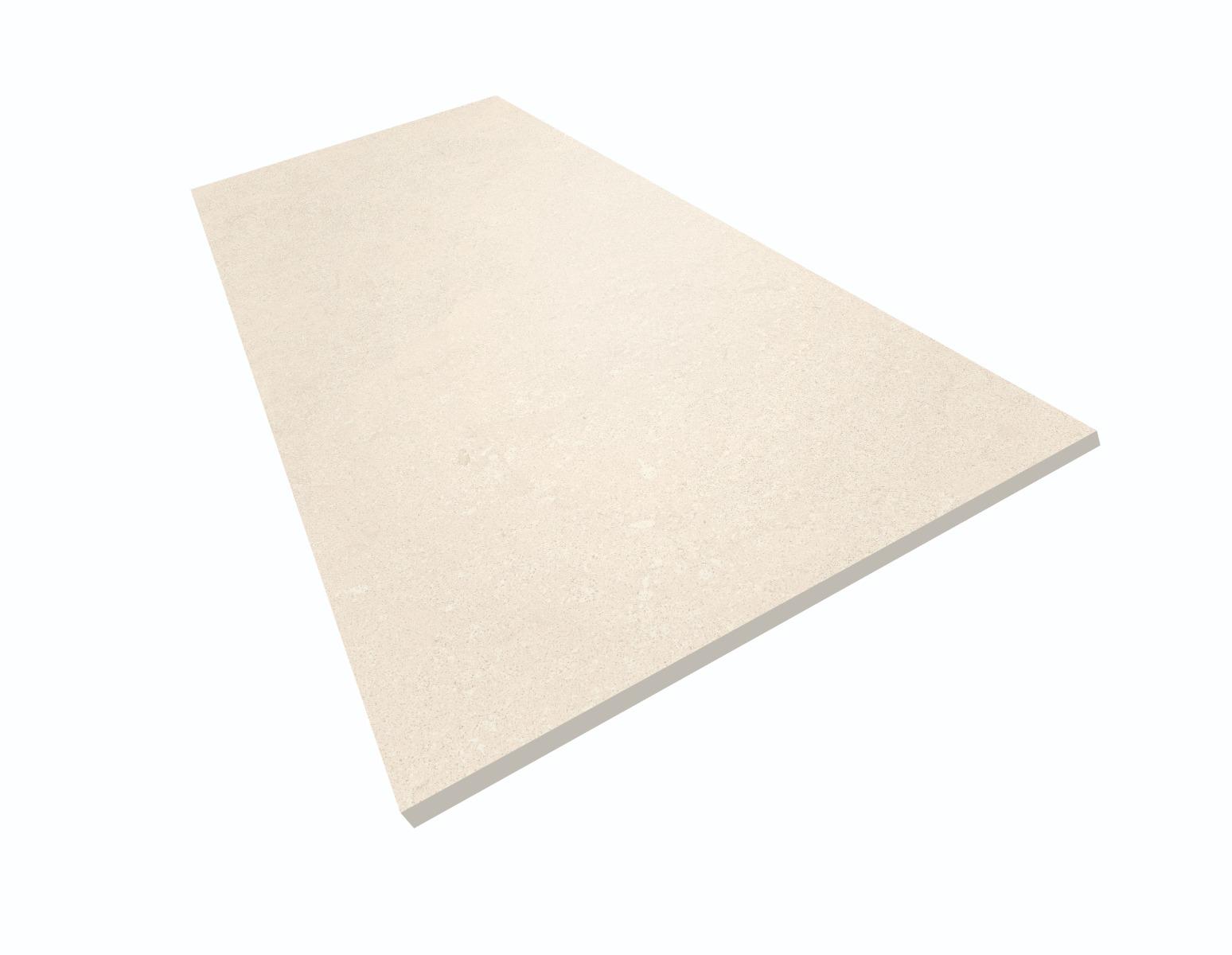 Matte Finish DR Matte Coquina Sand Ivory Glazed Vitrified Tiles 600x1200 mm