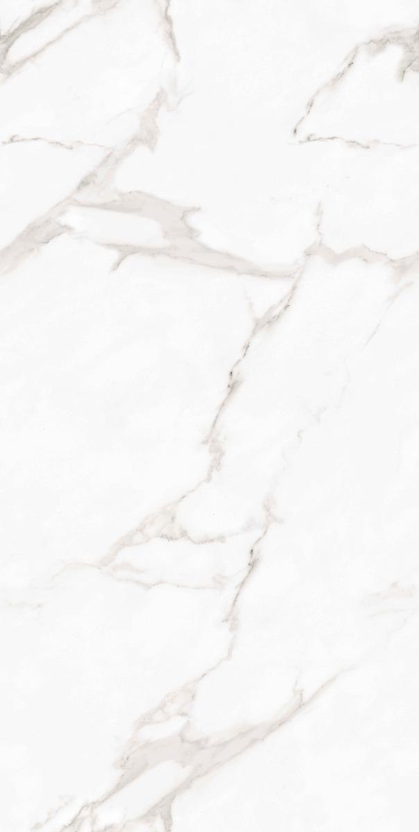 Glossy Finish DR Gloss Endless Canova Statuario Glazed Vitrified Tiles 600x1200 mm