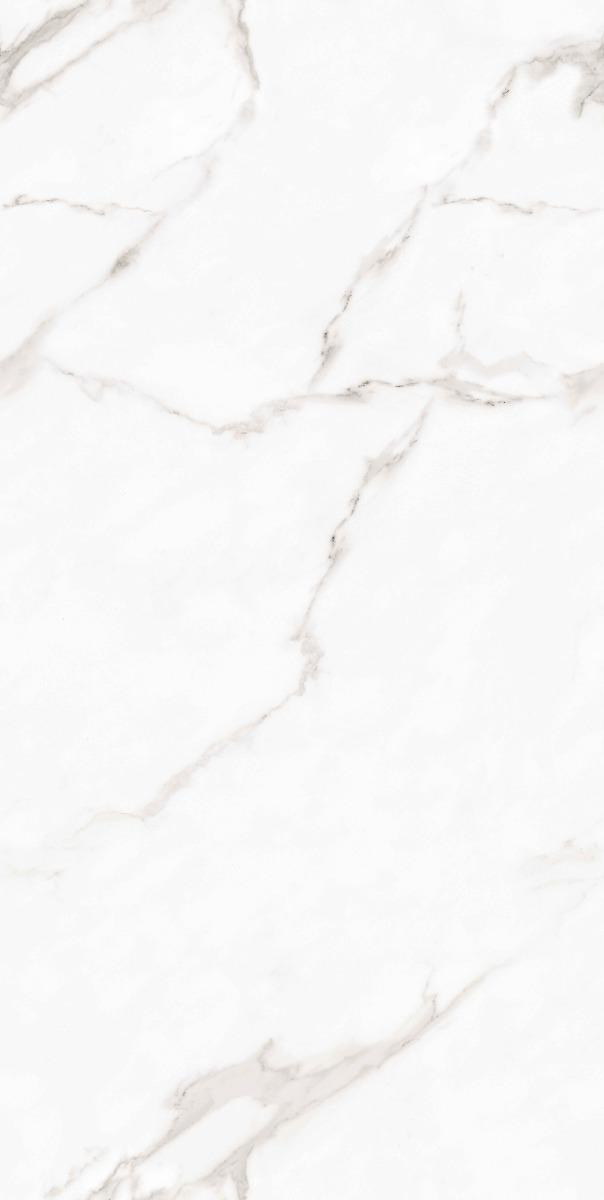 Glossy Finish DR Gloss Endless Canova Statuario Glazed Vitrified Tiles 600x1200 mm